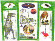 card with green frame like the red 
frame of Casey's Pub