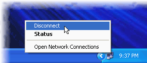Windows - Disconnecting